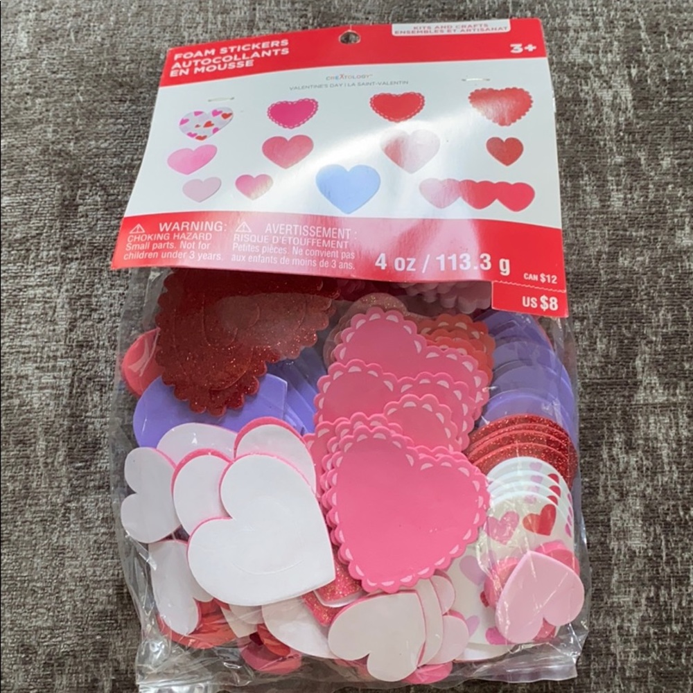 Foam stickers